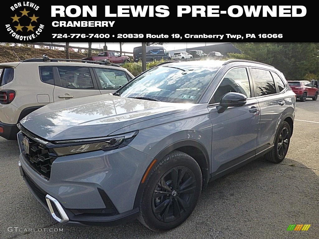 2023 CR-V Sport Touring AWD Hybrid - Urban Gray Pearl / Black photo #1