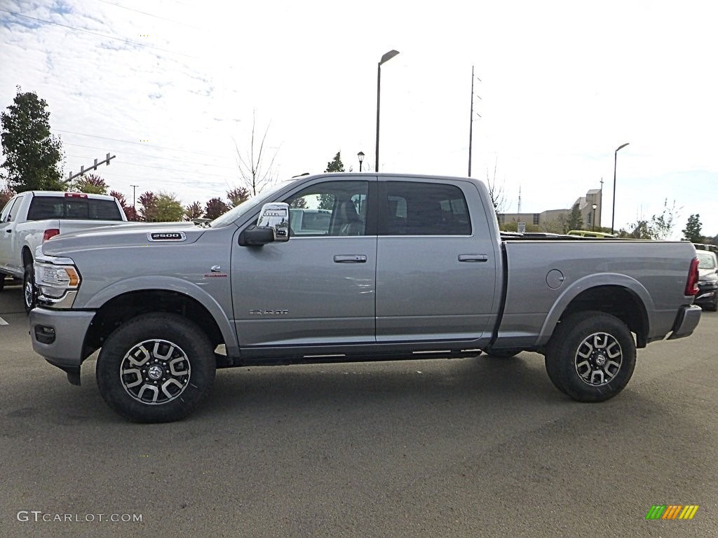 Billet Silver Metallic 2024 Ram 2500 Longhorn Crew Cab 4x4 Exterior Photo #146678457