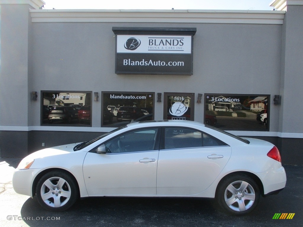 2008 G6 Sedan - Ivory White / Ebony Black photo #1