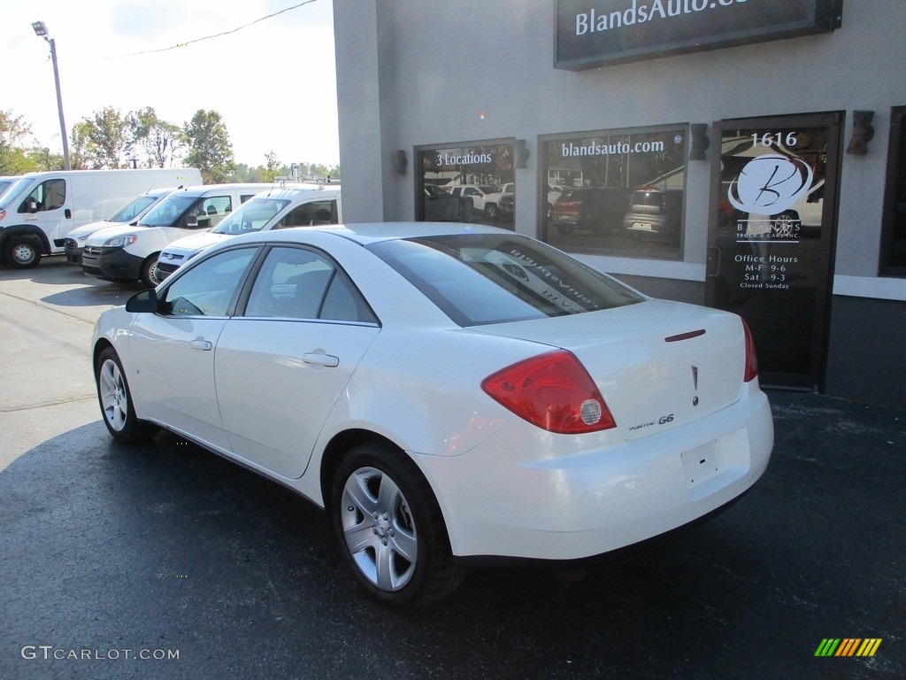 2008 G6 Sedan - Ivory White / Ebony Black photo #3
