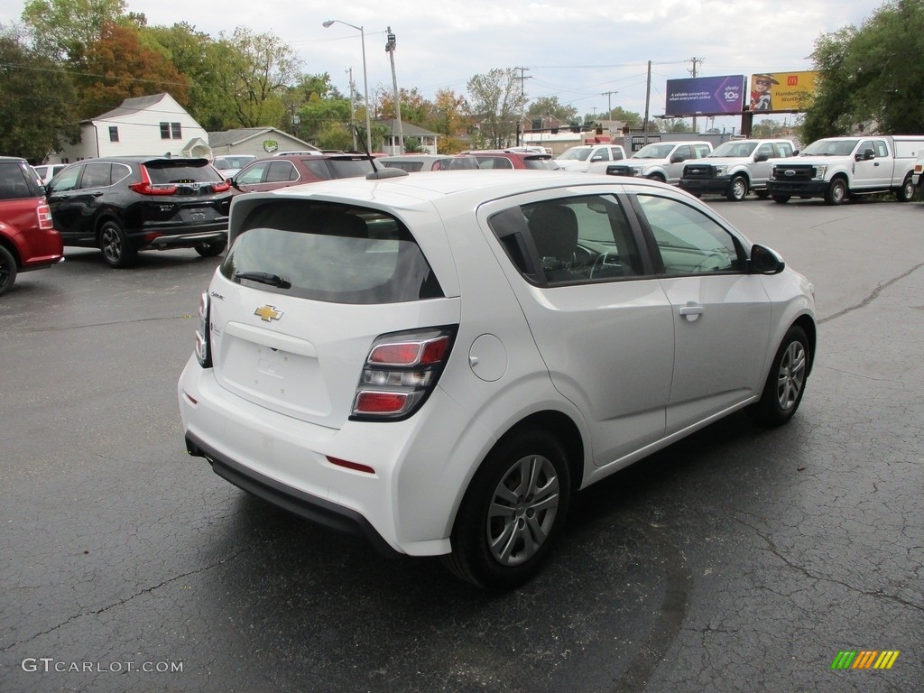 2017 Sonic LT Hatchback - Summit White / Jet Black/Dark Titanium photo #4