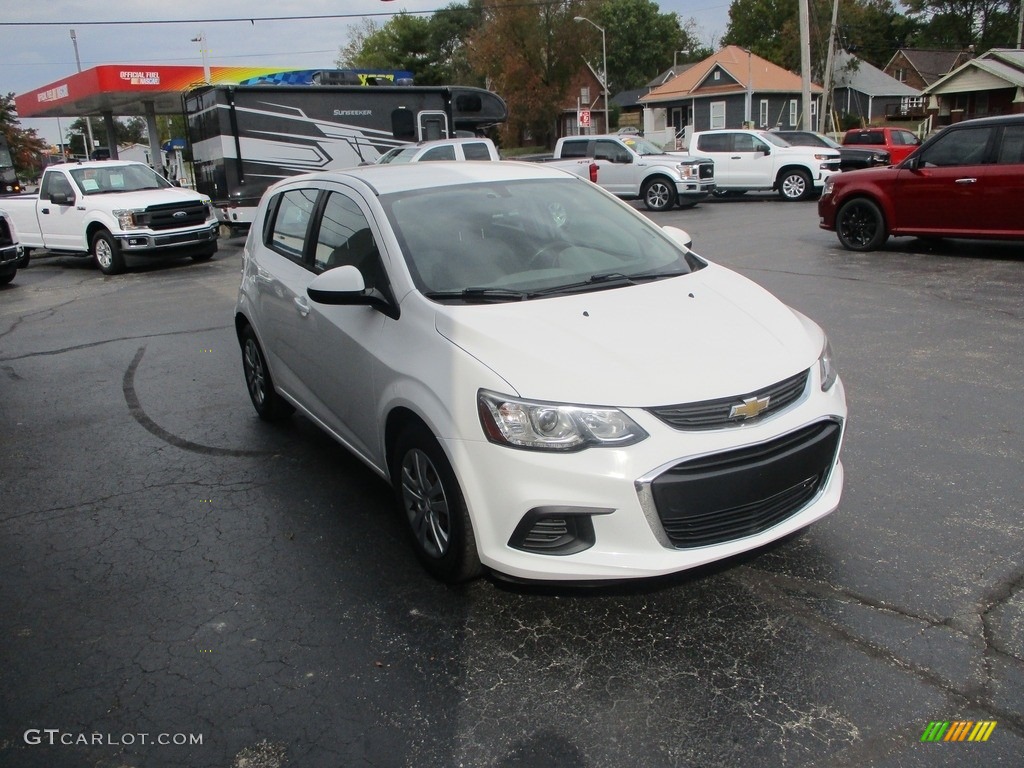 2017 Sonic LT Hatchback - Summit White / Jet Black/Dark Titanium photo #5