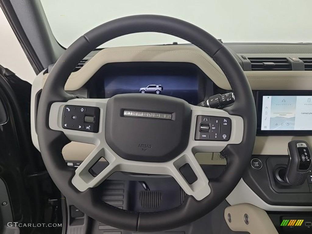 2024 Land Rover Defender 110 S Acorn/Lunar Steering Wheel Photo #146679613