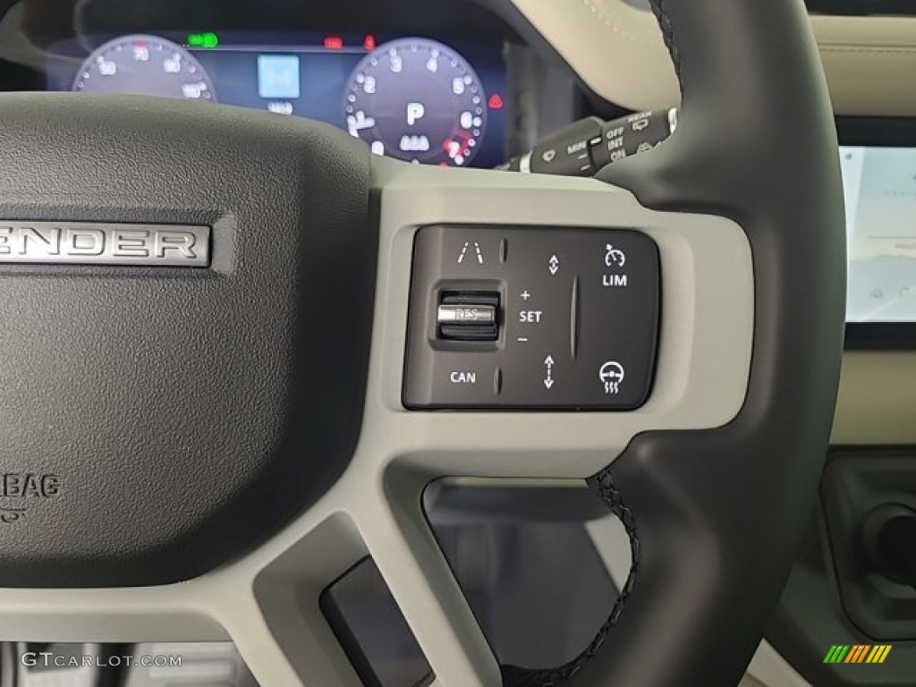 2024 Land Rover Defender 110 S Acorn/Lunar Steering Wheel Photo #146679625