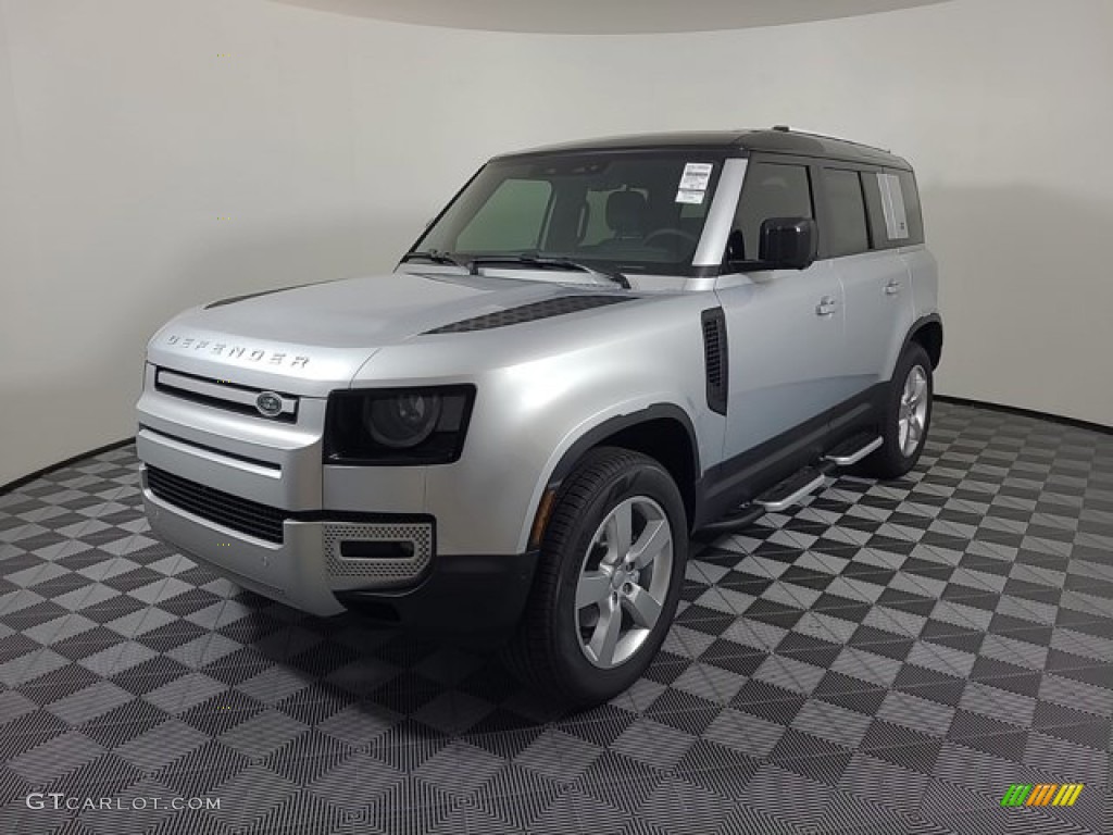 Hakuba Silver Metallic 2024 Land Rover Defender 110 S Exterior Photo #146679685