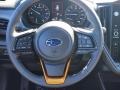 2024 Subaru Crosstrek Gray Interior Steering Wheel Photo