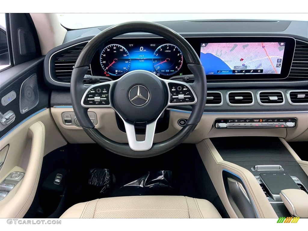 2020 GLE 350 4Matic - Polar White / Macchiato Beige/Magma Grey photo #4