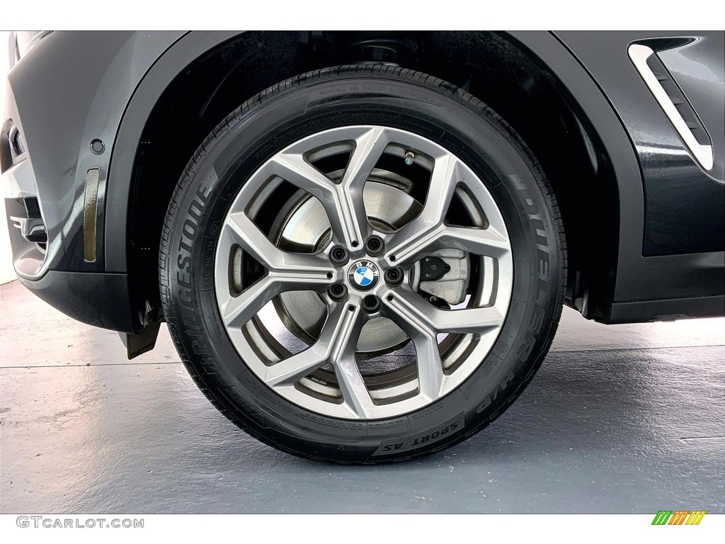 2020 X3 sDrive30i - Black Sapphire Metallic / Black photo #8