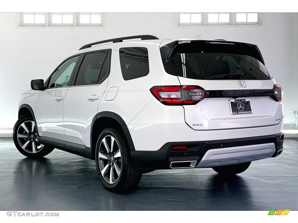 Platinum White Pearl 2023 Honda Pilot Elite AWD Exterior Photo #146680223