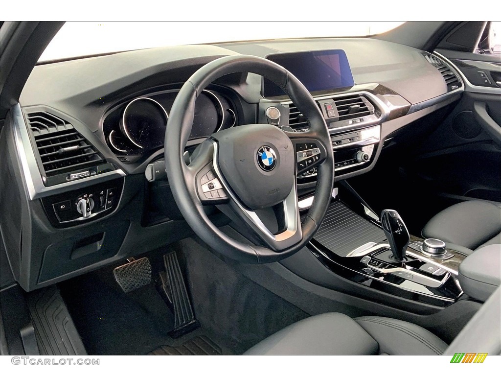 2020 X3 sDrive30i - Black Sapphire Metallic / Black photo #14