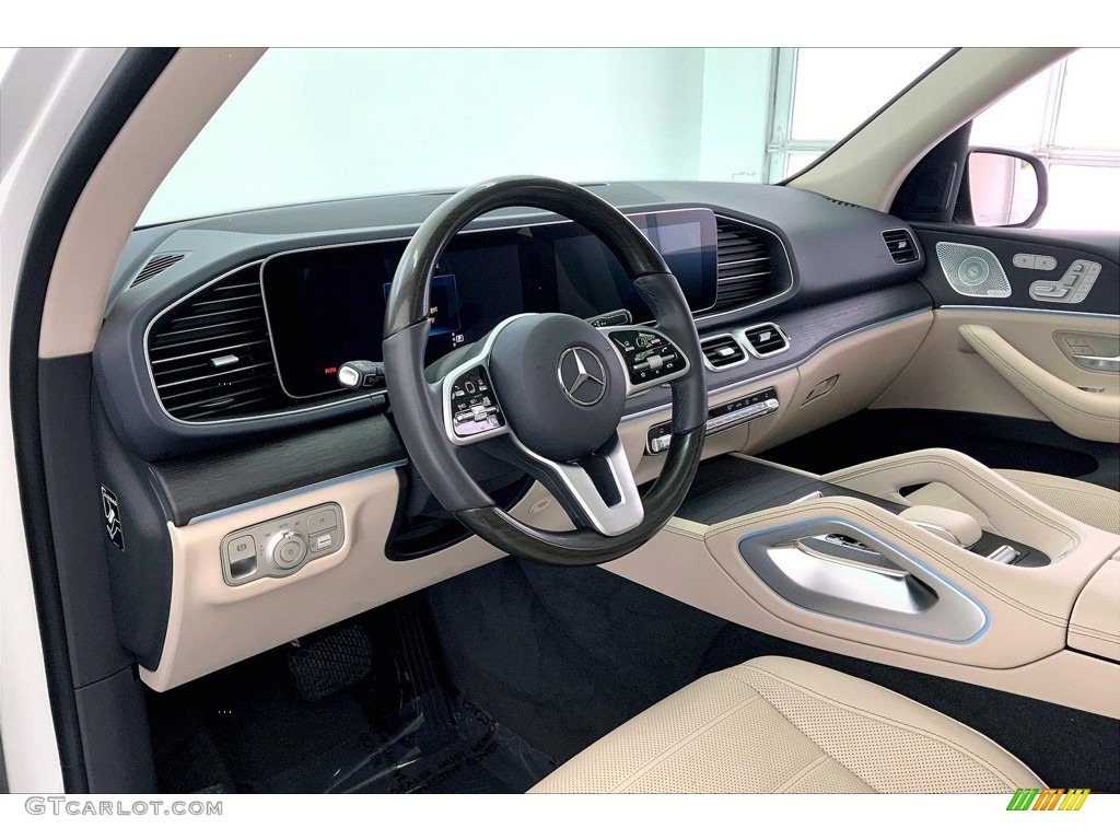 2020 GLE 350 4Matic - Polar White / Macchiato Beige/Magma Grey photo #14