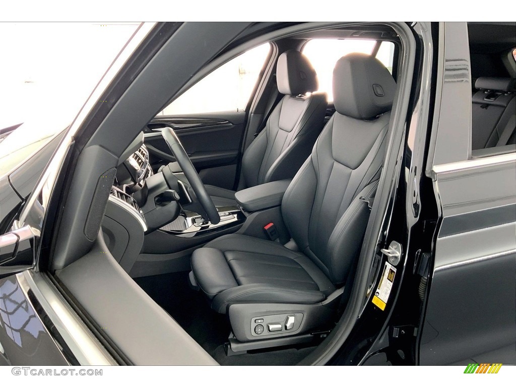 2020 X3 sDrive30i - Black Sapphire Metallic / Black photo #18