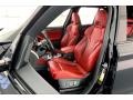 2020 BMW X3 M Sakhir Orange/Black Interior Front Seat Photo