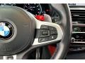 2020 BMW X3 M Sakhir Orange/Black Interior Steering Wheel Photo