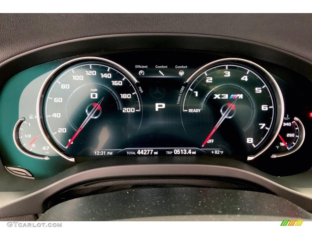 2020 BMW X3 M Competition Gauges Photo #146680428