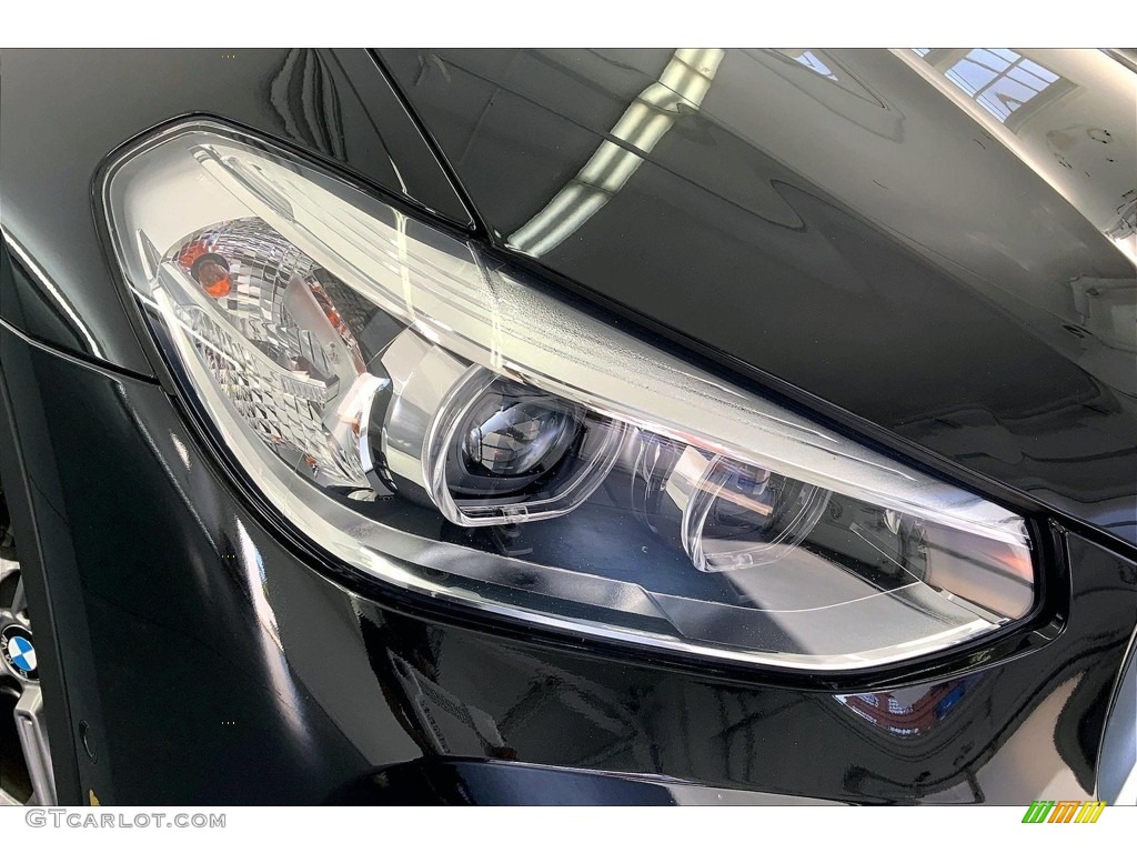 2020 X3 sDrive30i - Black Sapphire Metallic / Black photo #28