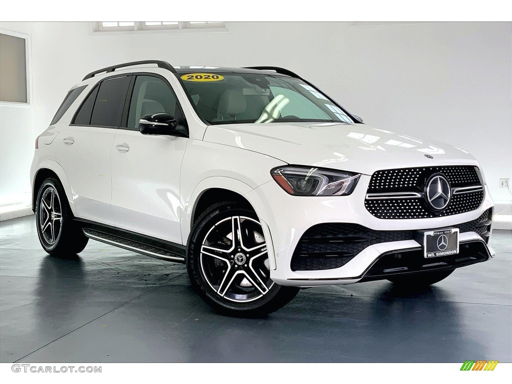 2020 GLE 350 4Matic - Polar White / Macchiato Beige/Magma Grey photo #34