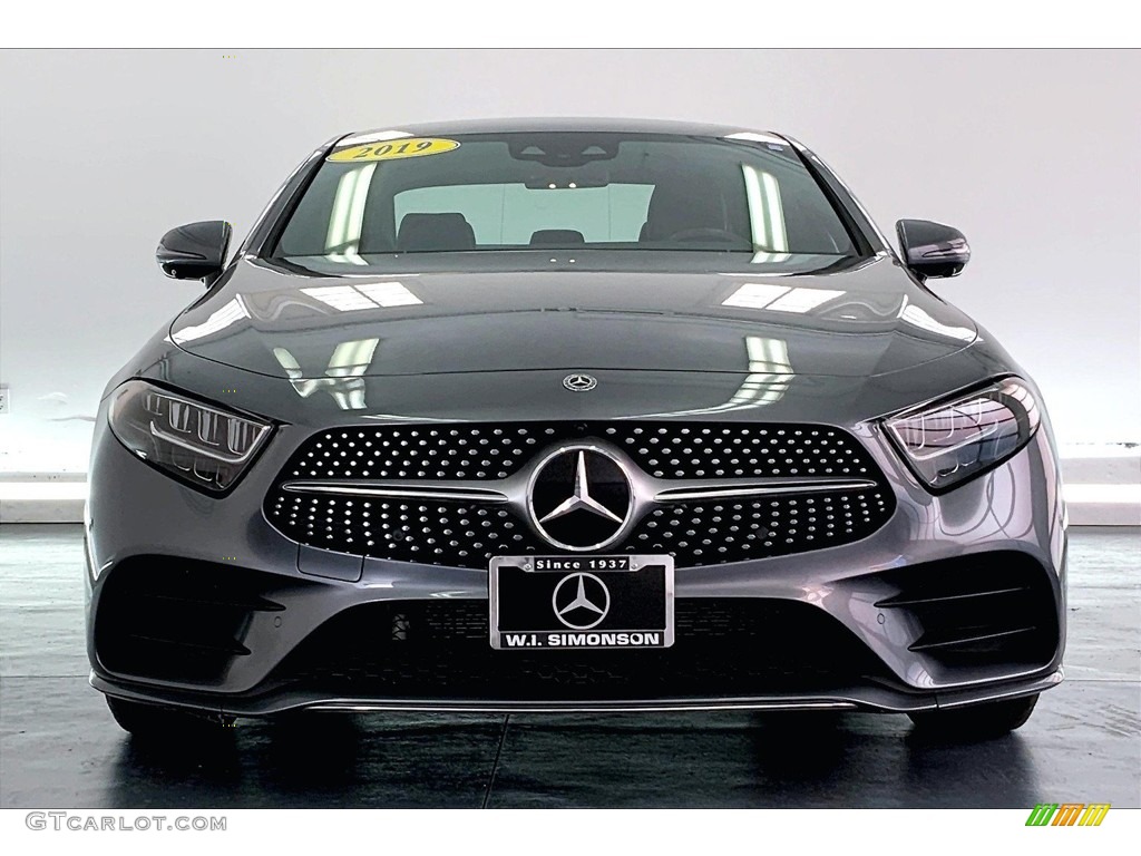 2019 CLS 450 Coupe - Selenite Grey Metallic / Black photo #2