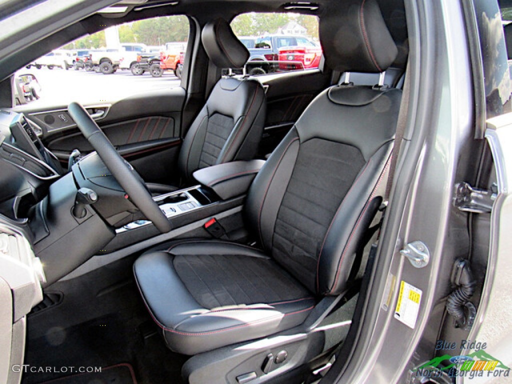 Ebony Interior 2022 Ford Edge ST-Line AWD Photo #146680665