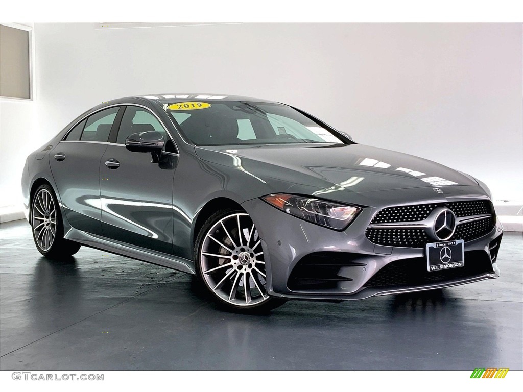 Selenite Grey Metallic 2019 Mercedes-Benz CLS 450 Coupe Exterior Photo #146680788