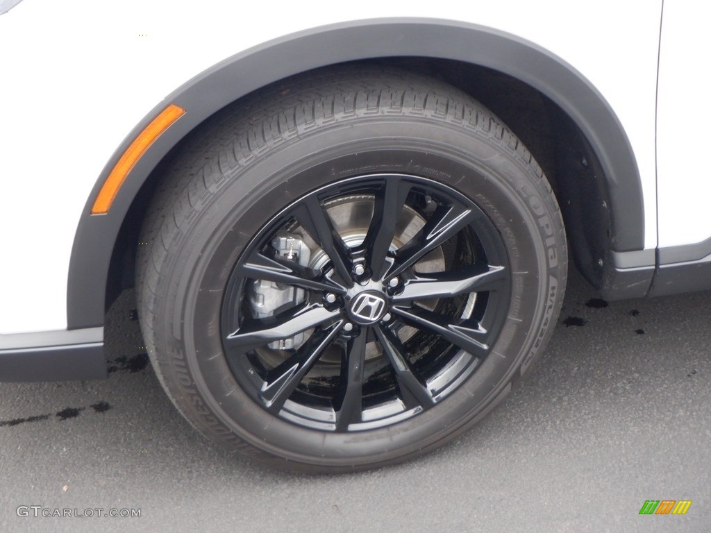2023 CR-V Sport AWD Hybrid - Platinum White Pearl / Black photo #3