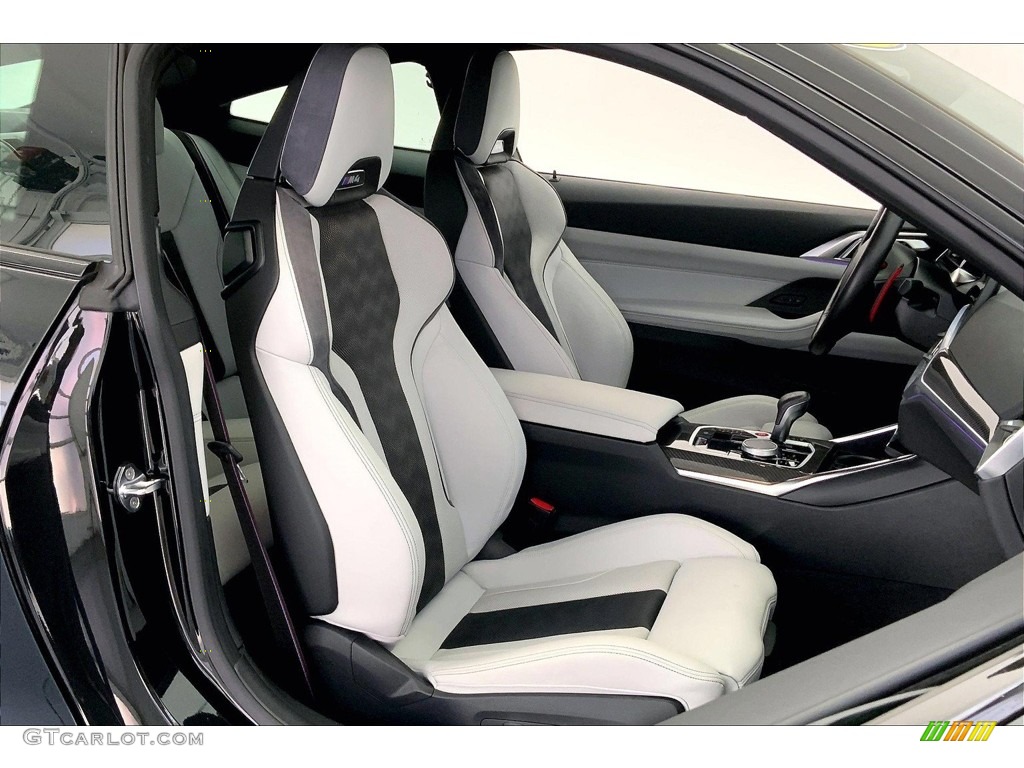 Silverstone/Black Interior 2021 BMW M4 Competition Coupe Photo #146681066