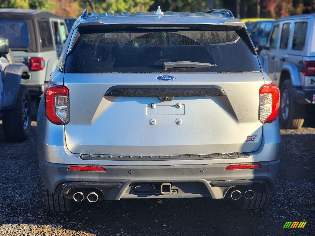 2020 Explorer ST 4WD - Iconic Silver Metallic / Ebony photo #4