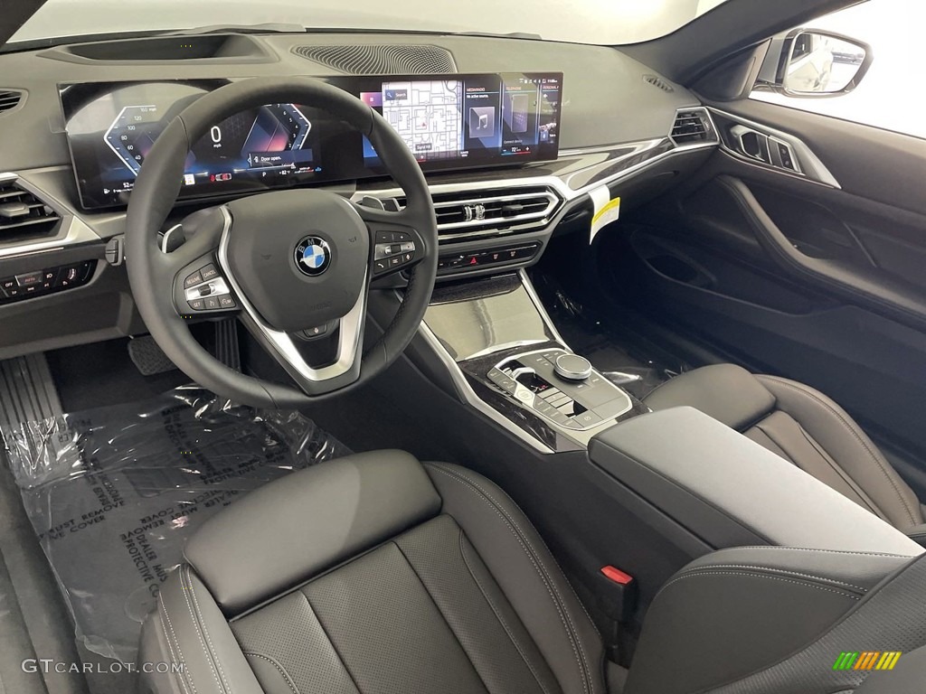 Black Interior 2024 BMW 4 Series 430i Coupe Photo #146681204