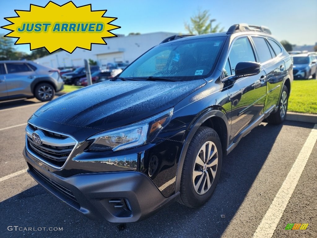 2020 Outback 2.5i Premium - Crystal Black Silica / Slate Black photo #1