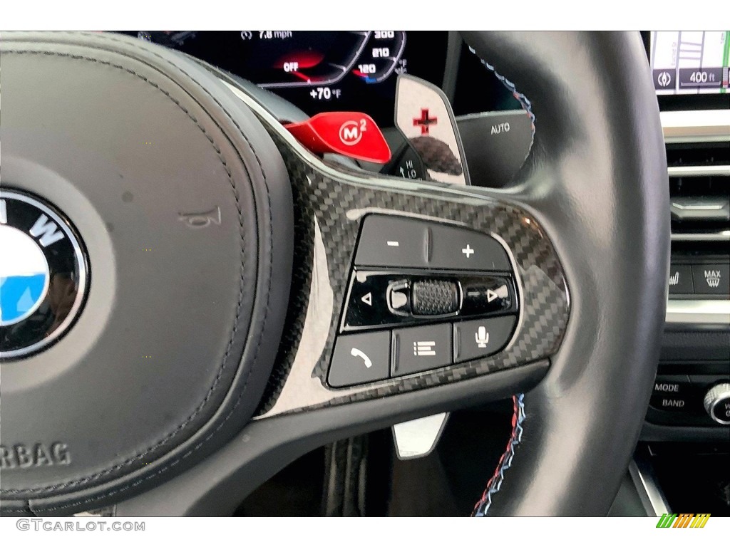 2021 BMW M4 Competition Coupe Steering Wheel Photos