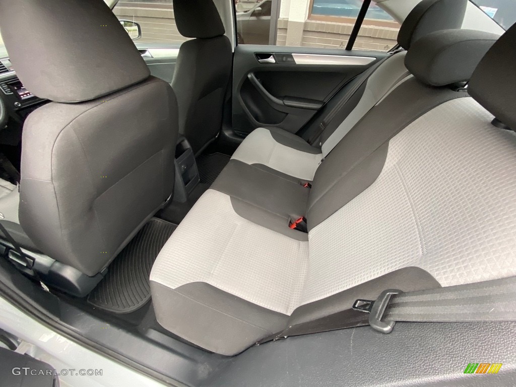 2017 Jetta S - White Silver / Black/Palladium Gray photo #24