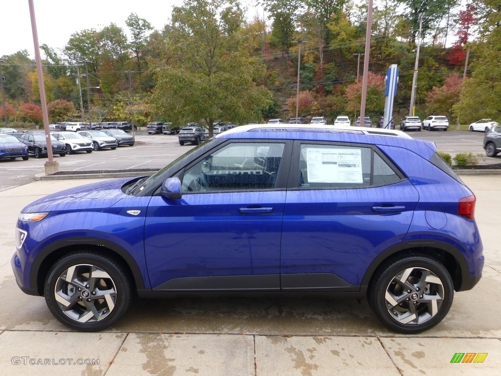 Intense Blue 2024 Hyundai Venue Limited Exterior Photo #146681546