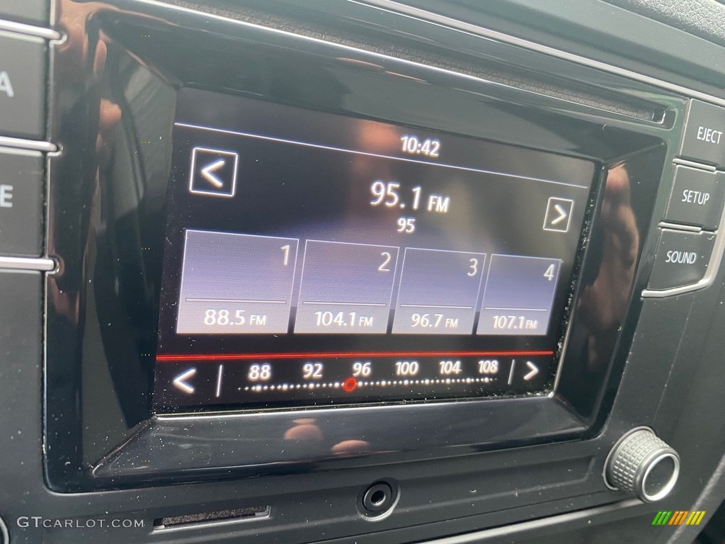 2017 Jetta S - White Silver / Black/Palladium Gray photo #27