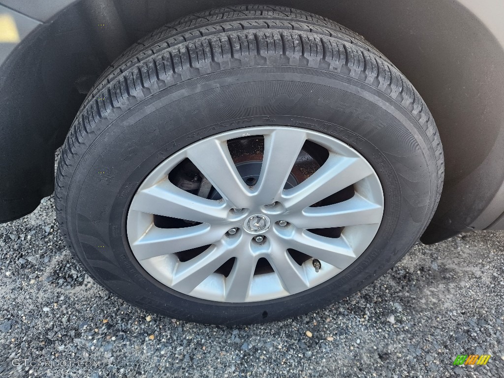 2010 CX-9 Touring AWD - Crystal White Pearl Mica / Sand photo #5