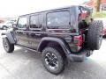 Black 2024 Jeep Wrangler 4-Door Rubicon X 4xe Hybrid Exterior