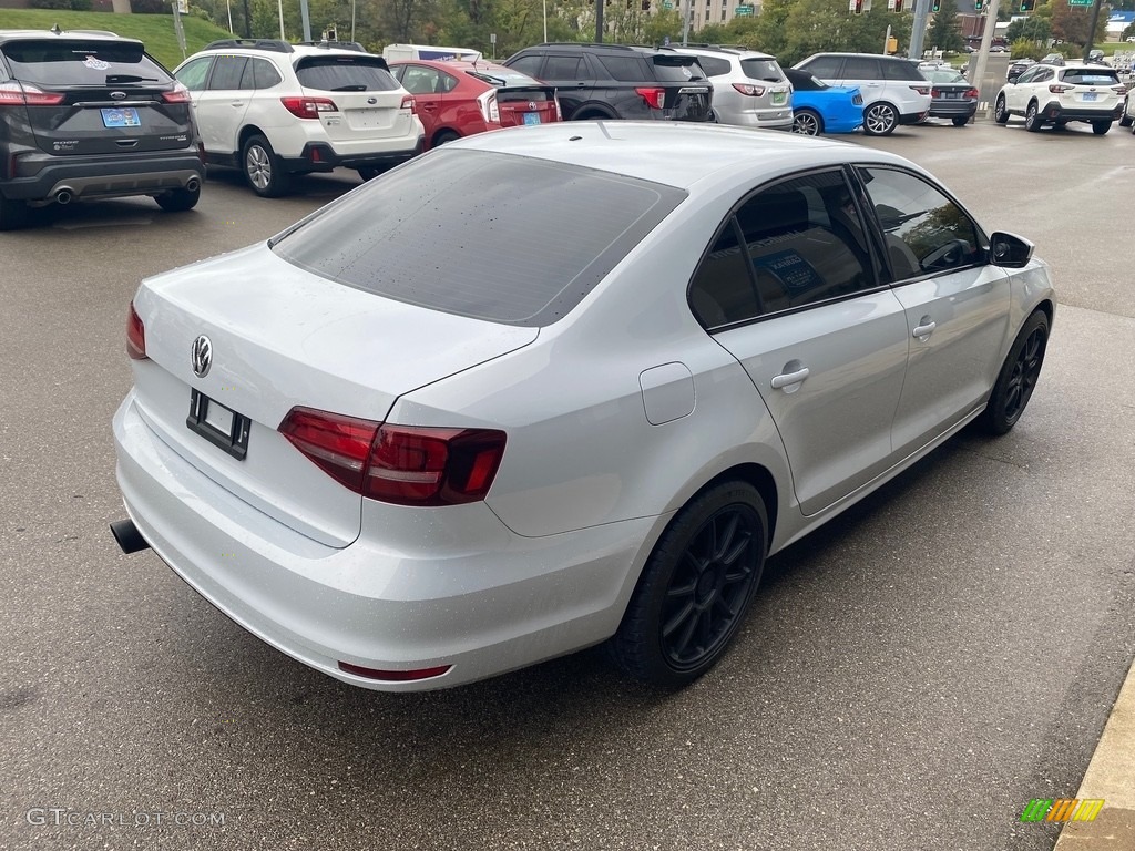 2017 Jetta S - White Silver / Black/Palladium Gray photo #36