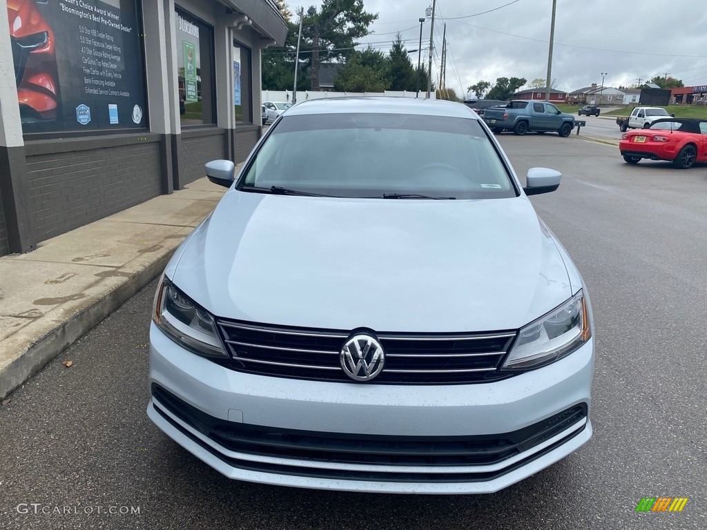 2017 Jetta S - White Silver / Black/Palladium Gray photo #39