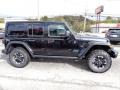 Black 2024 Jeep Wrangler 4-Door Rubicon X 4xe Hybrid Exterior