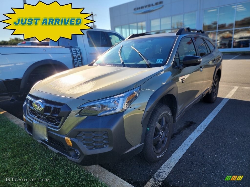 2024 Outback Wilderness - Autumn Green Metallic / Titanium Gray photo #1