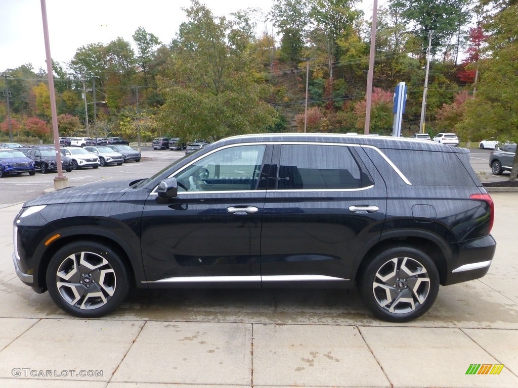 2024 Palisade Limited AWD - Moonlight Cloud / Navy/Beige photo #6