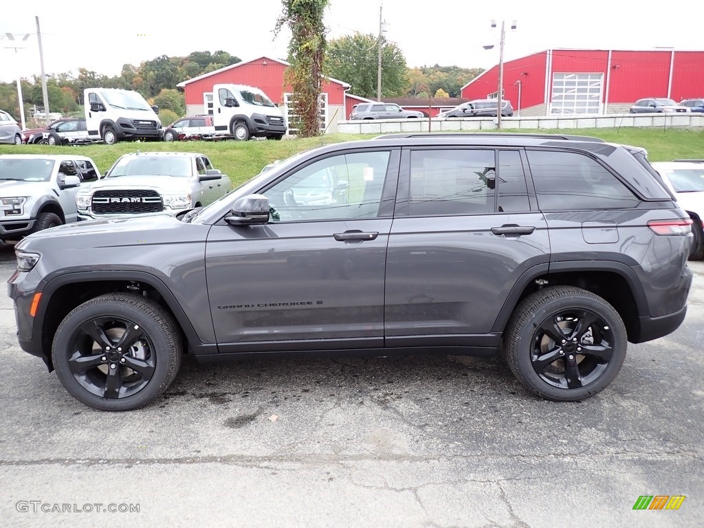 Baltic Gray Metallic 2024 Jeep Grand Cherokee Altitude X 4x4 Exterior Photo #146682233