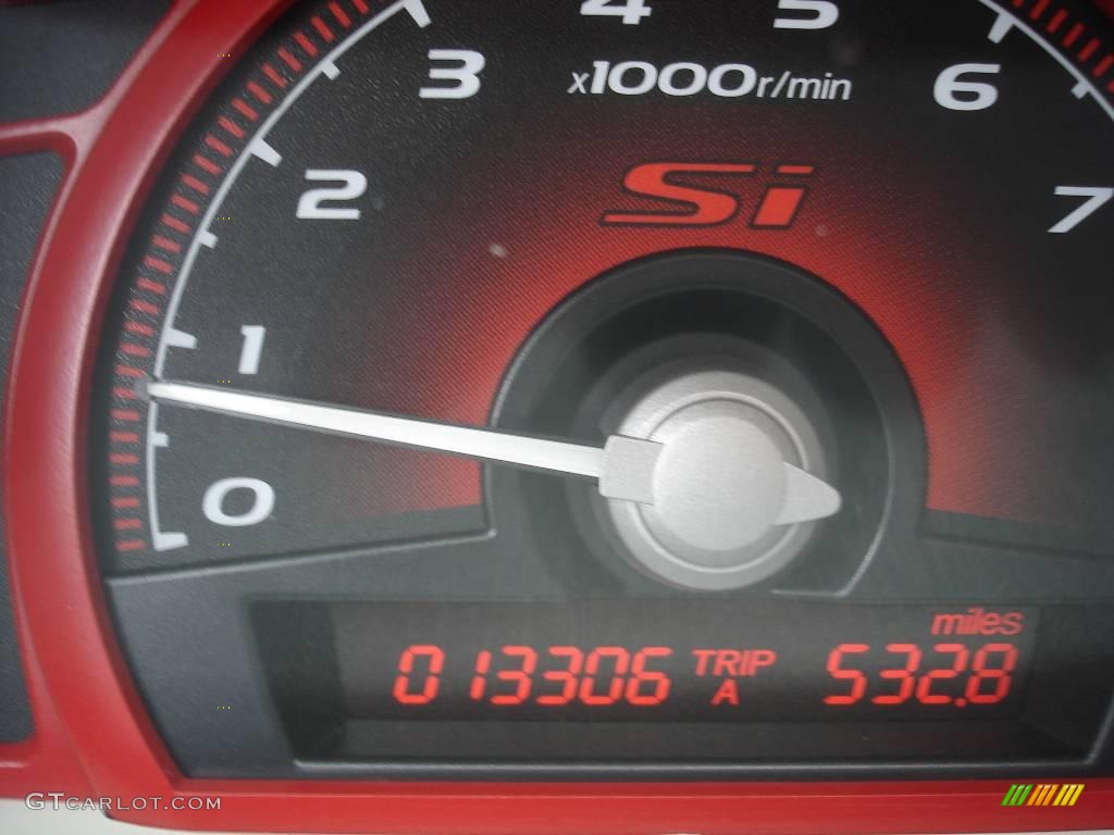 2007 Civic Si Coupe - Rallye Red / Black photo #30