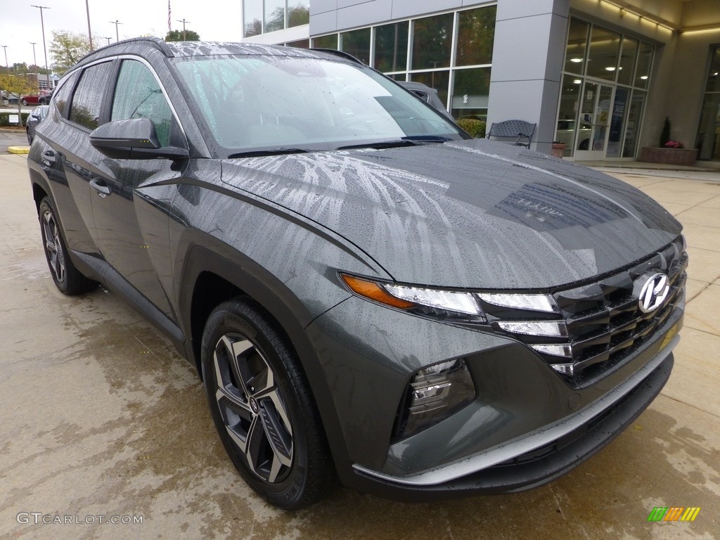 2024 Tucson SEL Convenience Hybrid AWD - Amazon Gray / Gray photo #9
