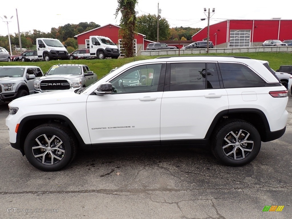 Bright White 2024 Jeep Grand Cherokee Limited 4x4 Exterior Photo #146682719
