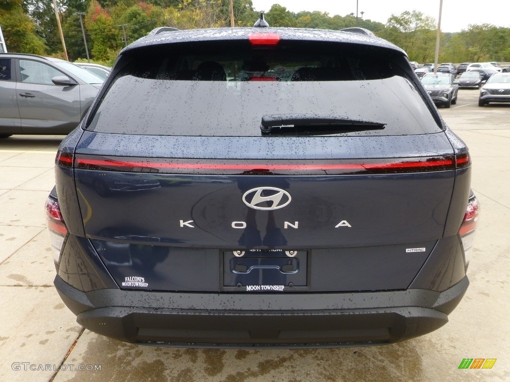 2024 Kona SEL AWD - Denim Blue Pearl / Black photo #3