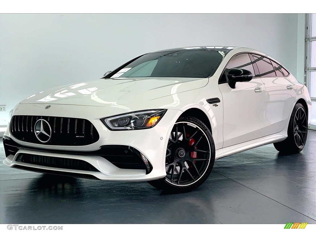Diamond White Metallic 2022 Mercedes-Benz AMG GT 53 Exterior Photo #146682981