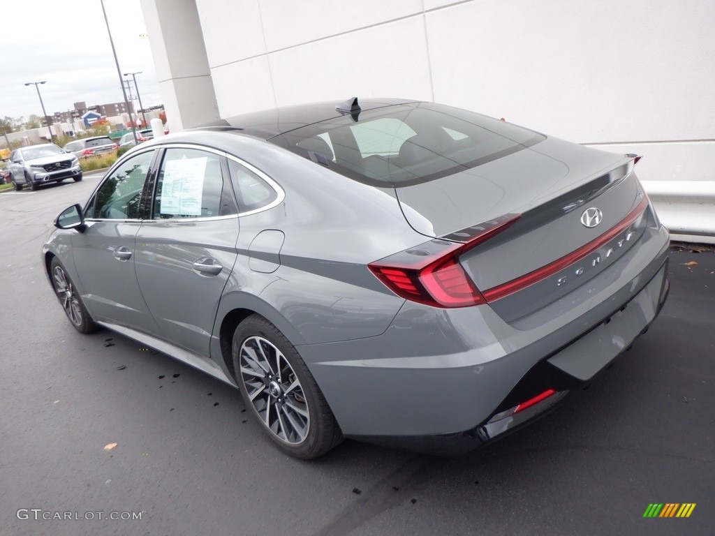 2020 Sonata SEL Plus - Hampton Gray / Black photo #7