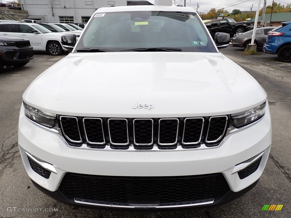 Bright White 2024 Jeep Grand Cherokee Limited 4x4 Exterior Photo #146683100