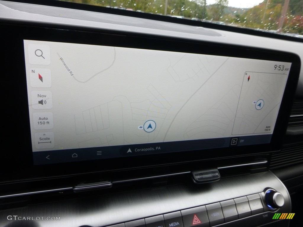 2024 Kona SEL AWD - Denim Blue Pearl / Black photo #16