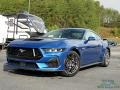 Atlas Blue Metallic 2024 Ford Mustang GT Premium Fastback